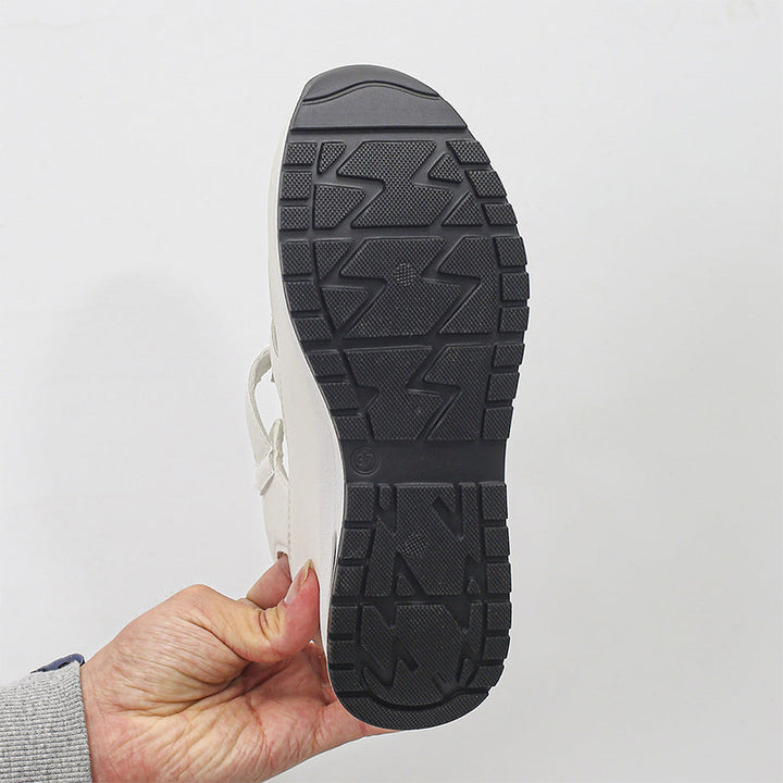 Non slip shoes displayed against a simple background.