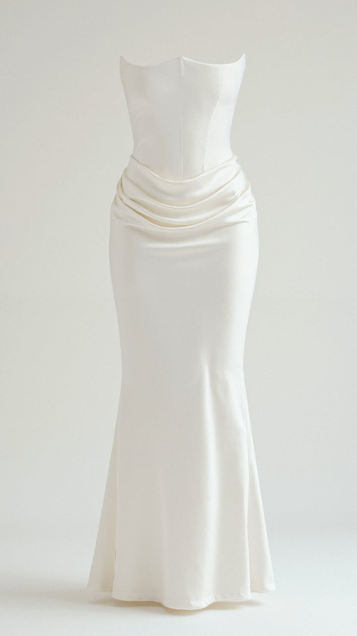 Grevella | Refined Elegance Maxi Wedding Guest Dress for Women