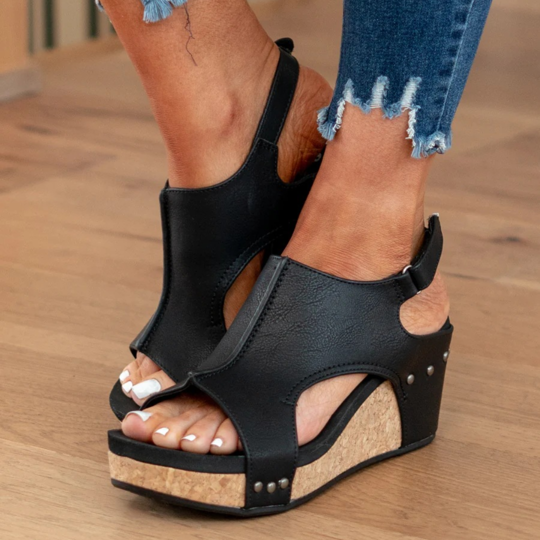 Rowena | Arch Support Wedge Sandals for Effortless Walking