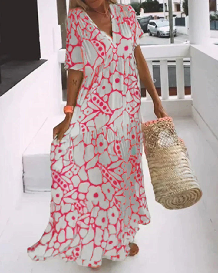 Airy women’s dress styled for warm weather and everyday comfort.
