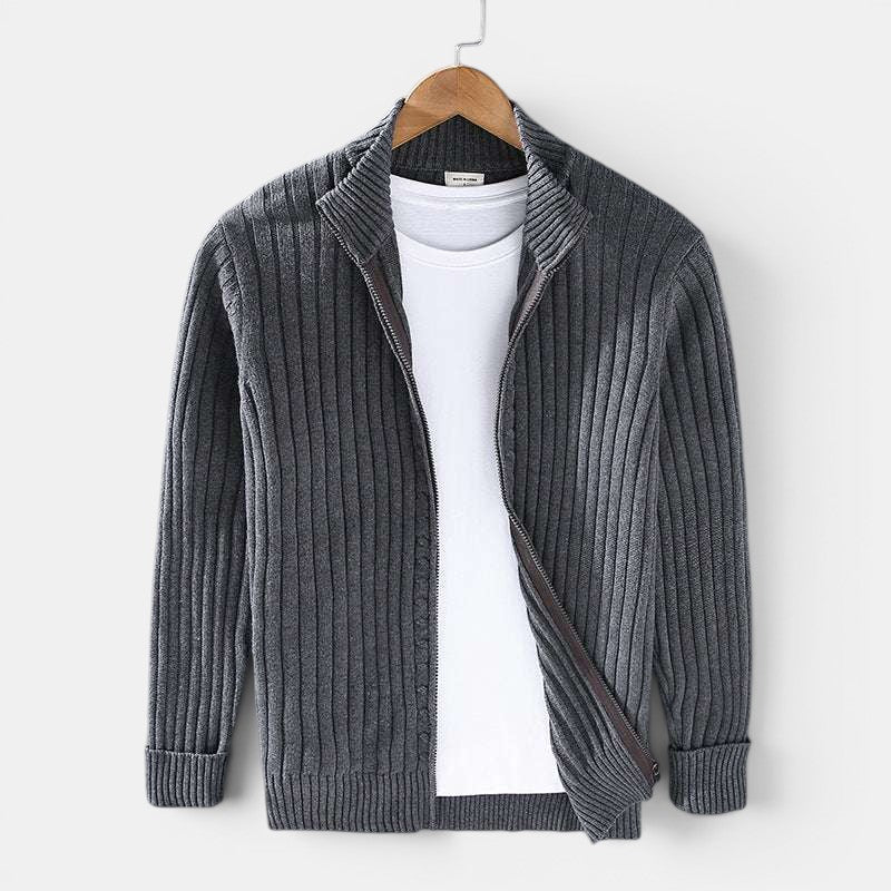 Ronan | Classic Full Zip Sweater