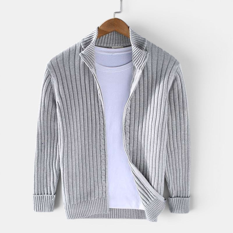 Ronan | Classic Full Zip Sweater
