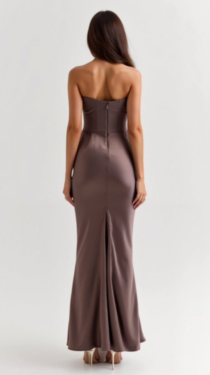 Grevella | Refined Elegance Maxi Wedding Guest Dress for Women