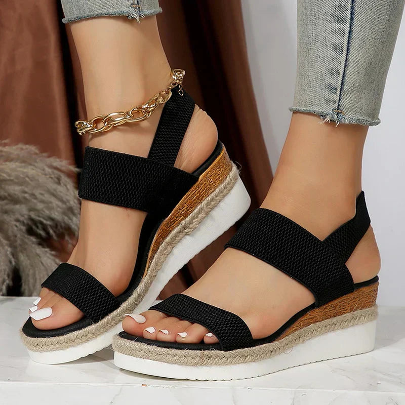 Versatile cushioned sandals featuring secure straps and orthopedic-inspired support.