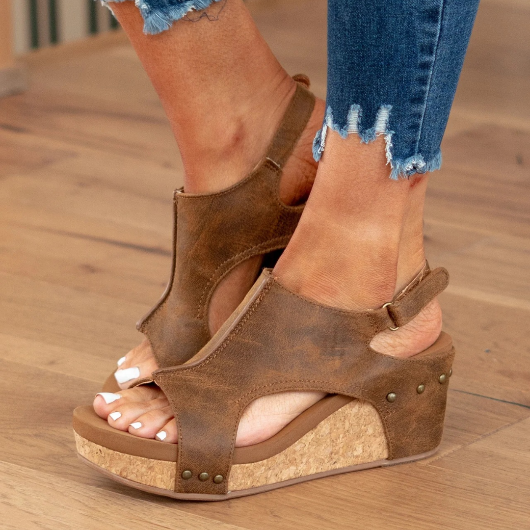 Rowena | Arch Support Wedge Sandals for Effortless Walking