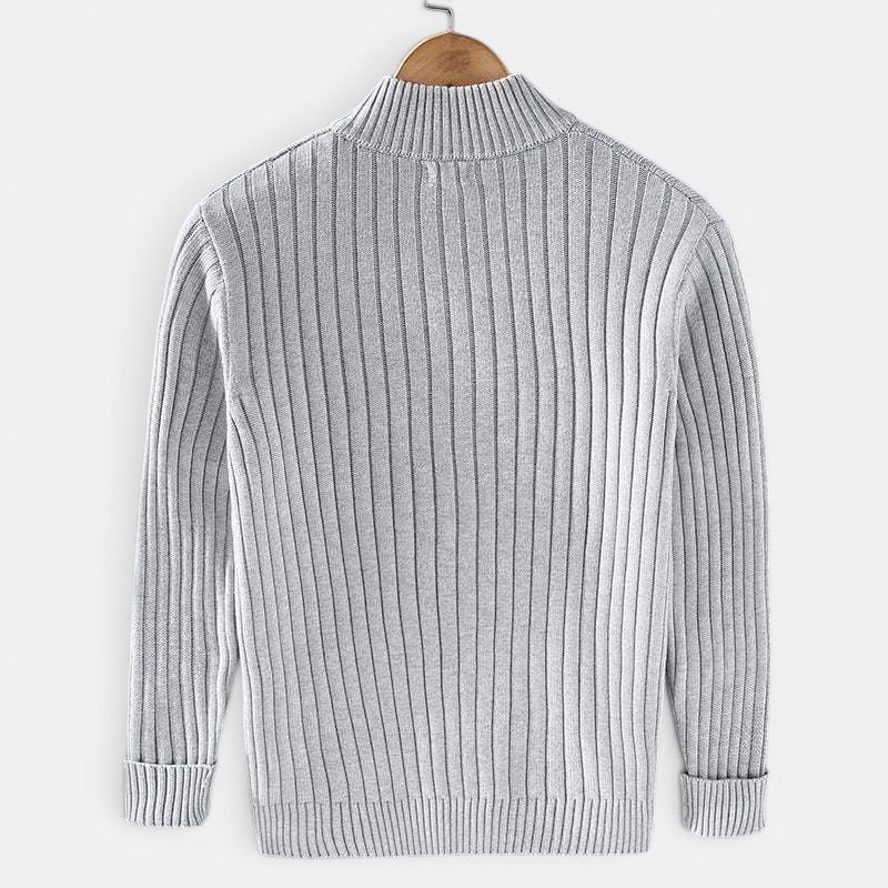 Ronan | Classic Full Zip Sweater
