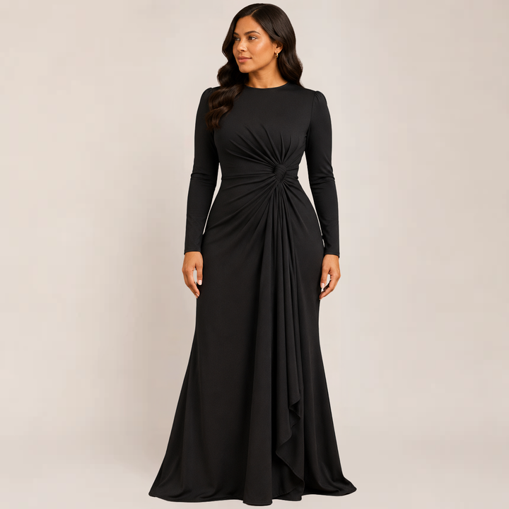 Brellora | Ruched Evening Bodycon Dress