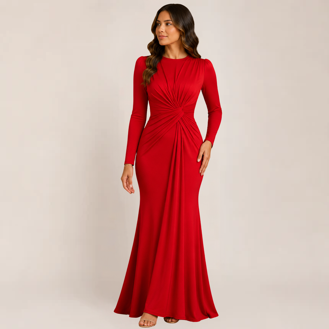 Brellora | Ruched Evening Bodycon Dress