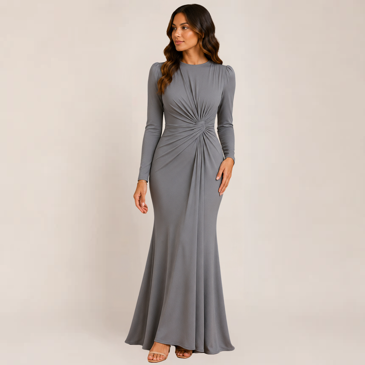 Brellora | Ruched Evening Bodycon Dress