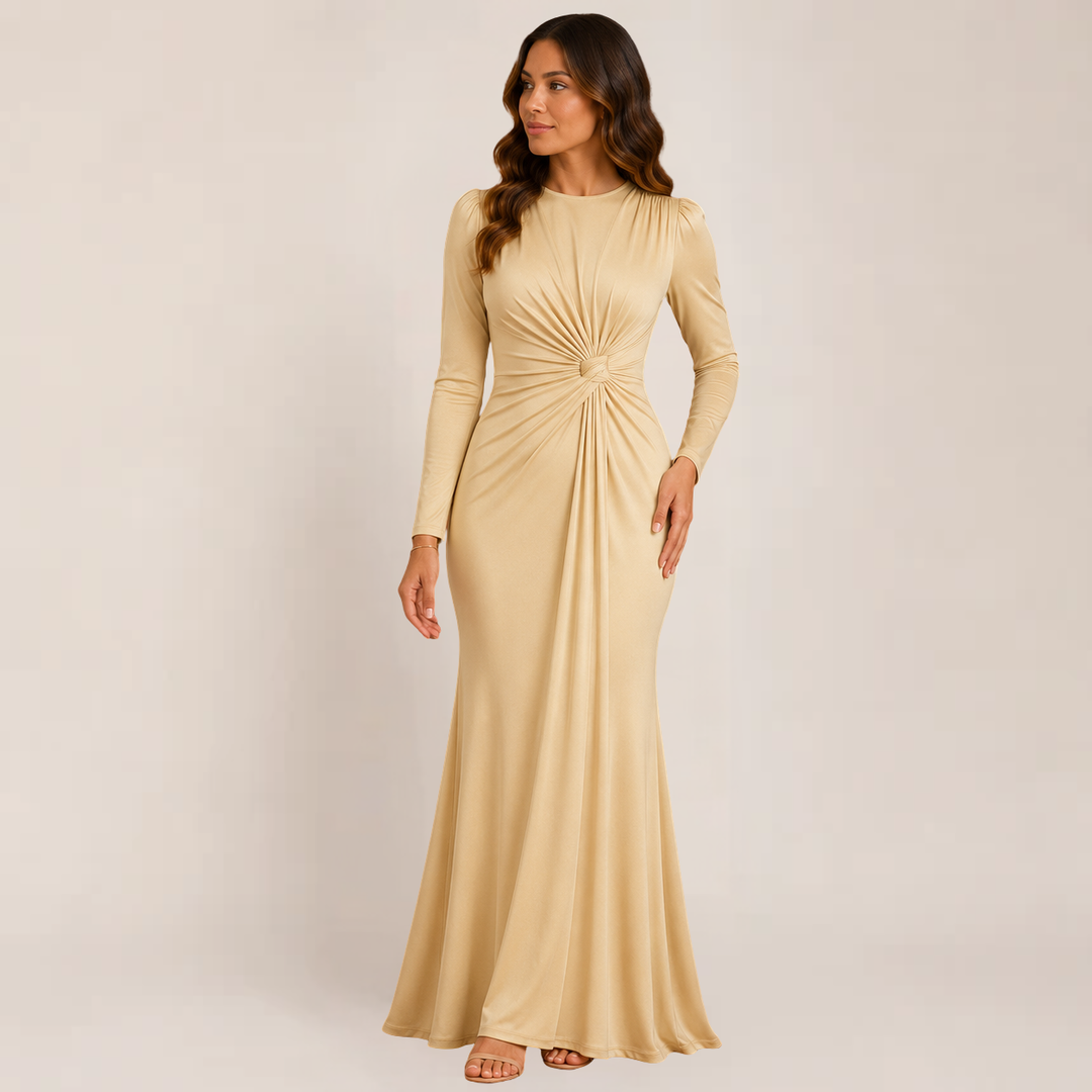 Brellora | Ruched Evening Bodycon Dress