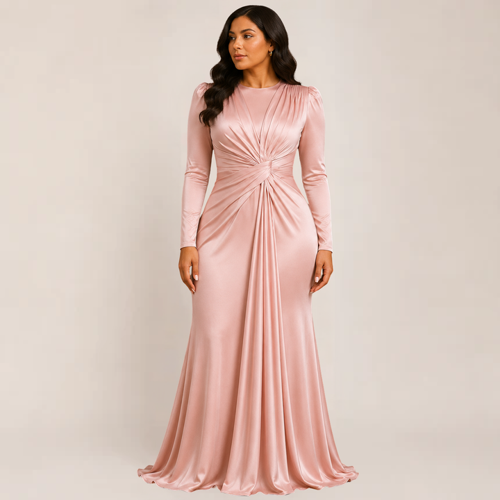 Brellora | Ruched Evening Bodycon Dress