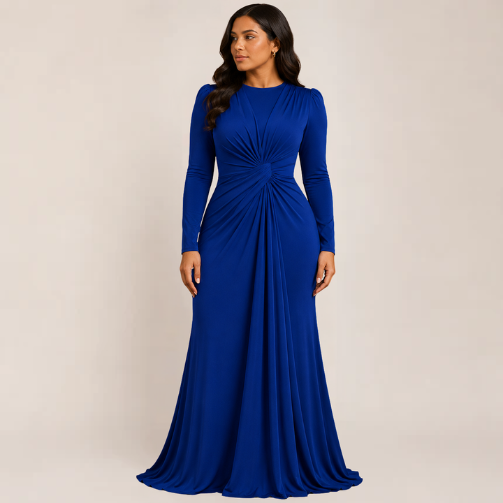 Brellora | Ruched Evening Bodycon Dress