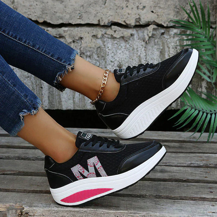 lightweight sneakers with a simple clean background.