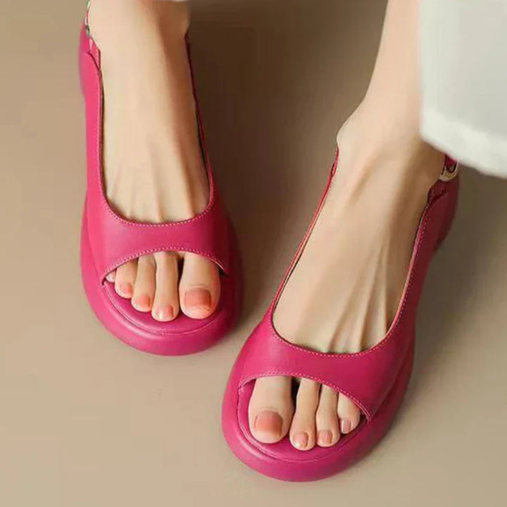 Taviae | Elegant Slip-On Platform Sandals