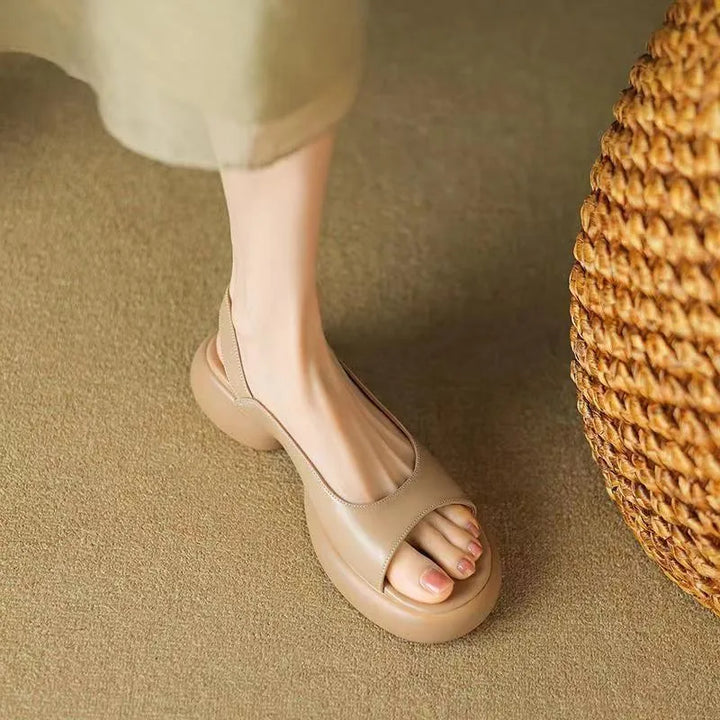 Taviae | Elegant Slip-On Platform Sandals