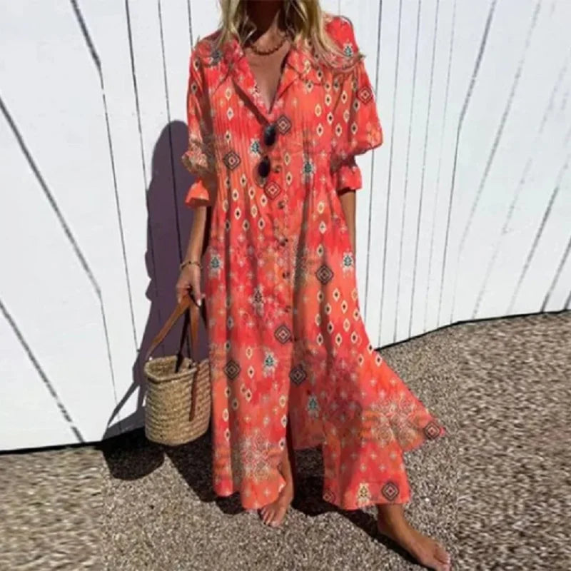 Harlowe | Timeless Elegance Bohemian Dress