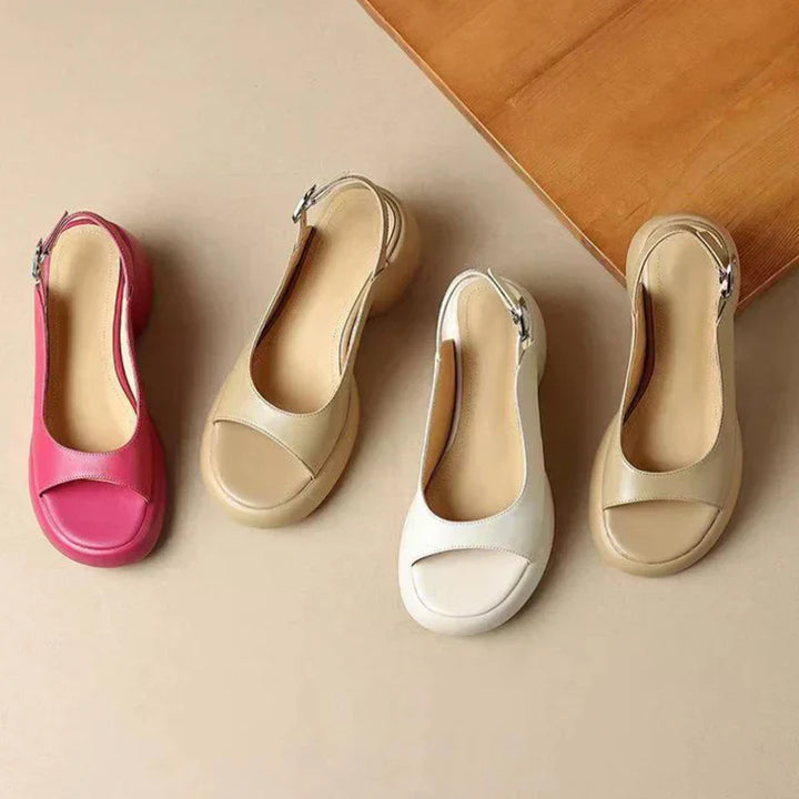 Taviae | Elegant Slip-On Platform Sandals