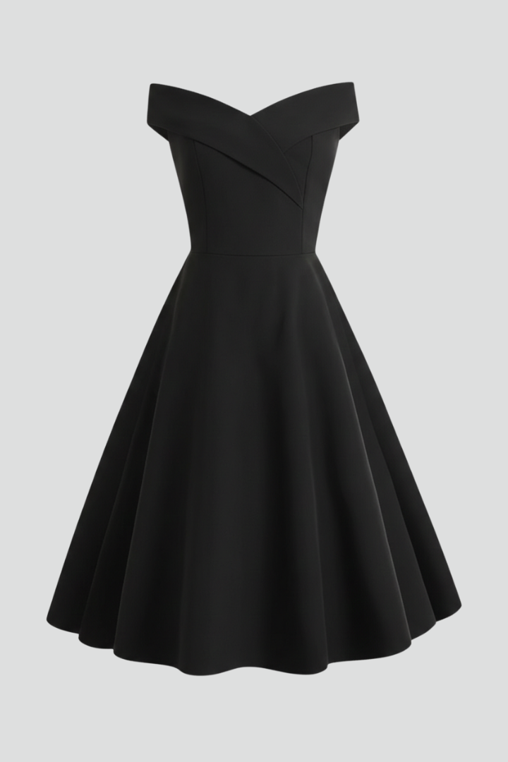 Studio product image of flared midi outfit