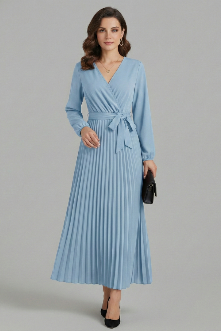 Full length front angle dress on plain background