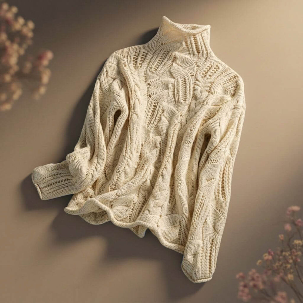 Anoukoura | Women's Merino Wool-Blend Knit Sweater