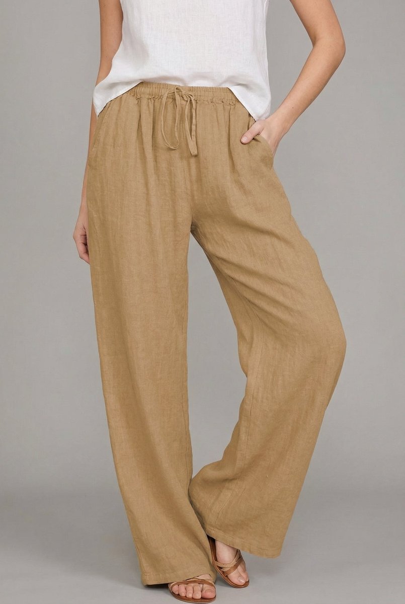 Joraphine Wide-Leg Drawstring Pants for Women