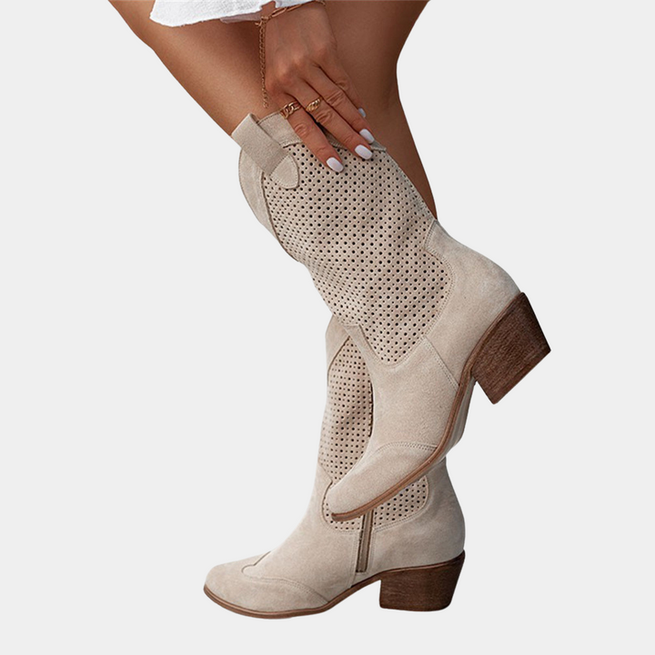 Bellise | Women's Cowboy Style Orthopedic Boots — 2