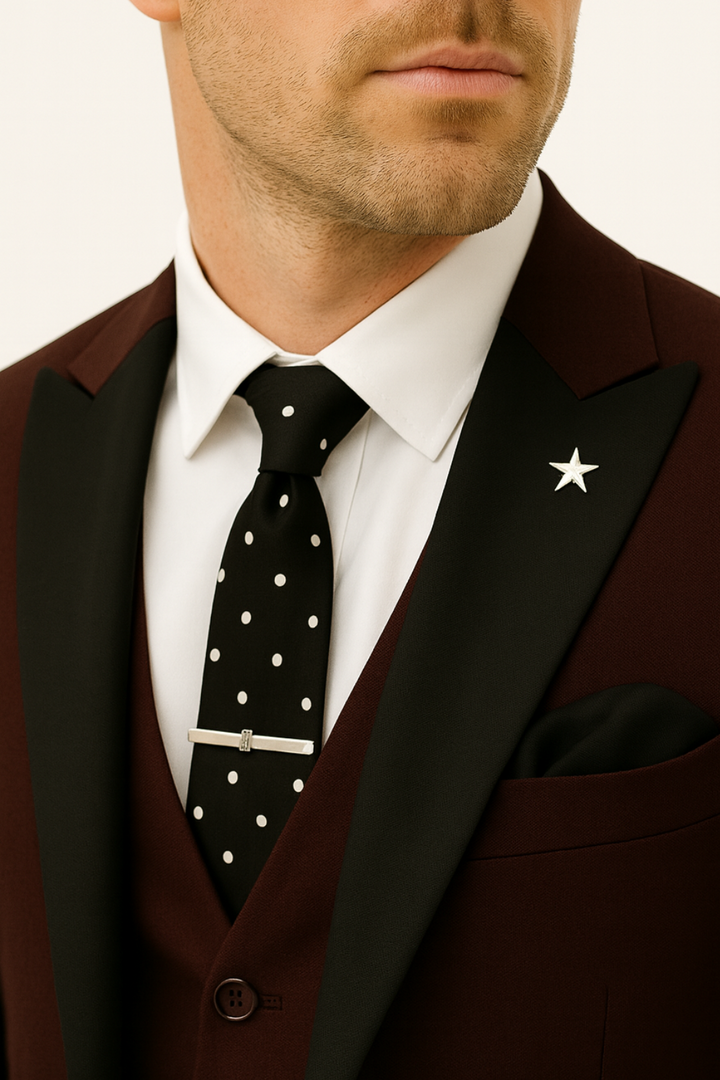 Bertrand | Men's Casual Stretch Men’s Formal Three Piece Suit Set Tops — 2