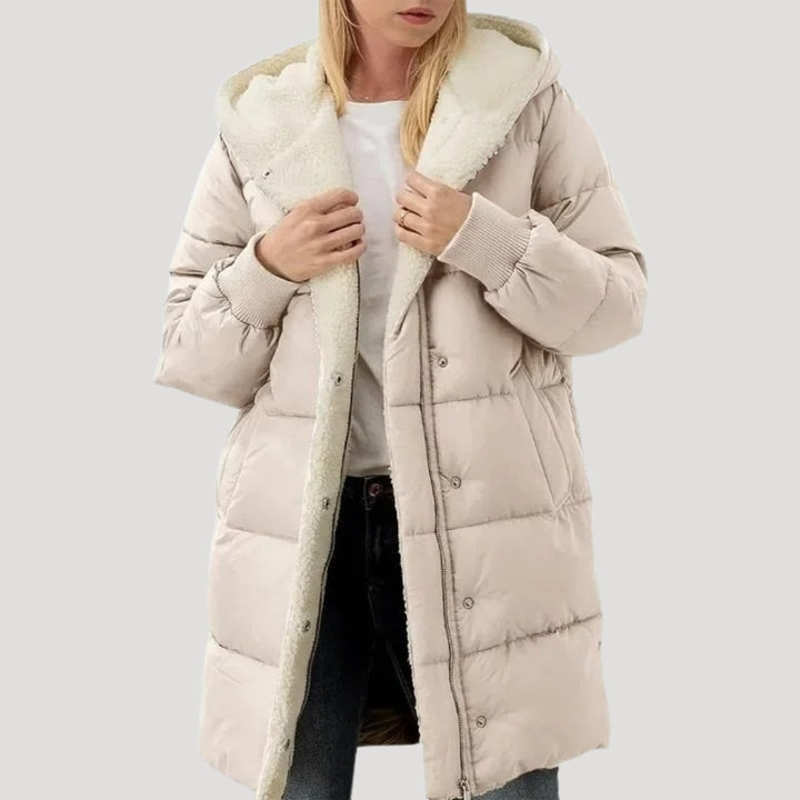 Brilyn | Women's Puffer Jacket Padded Wrap Winter Outdoor