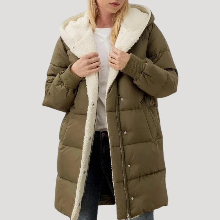 Brilyn | Women's Puffer Jacket Padded Wrap Winter Outdoor