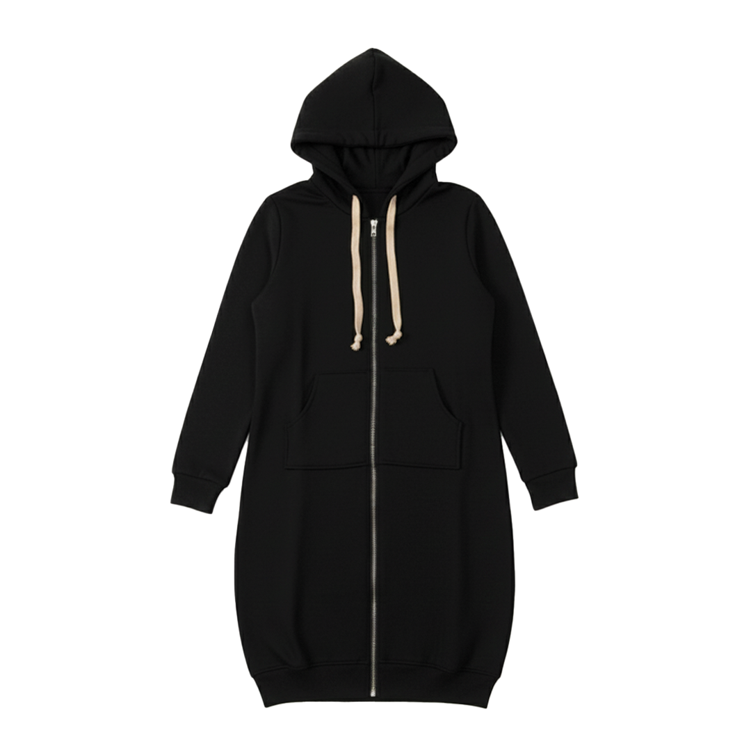 Caeana | Women's Hoodie Longline Knit Cozy Casual Outfit