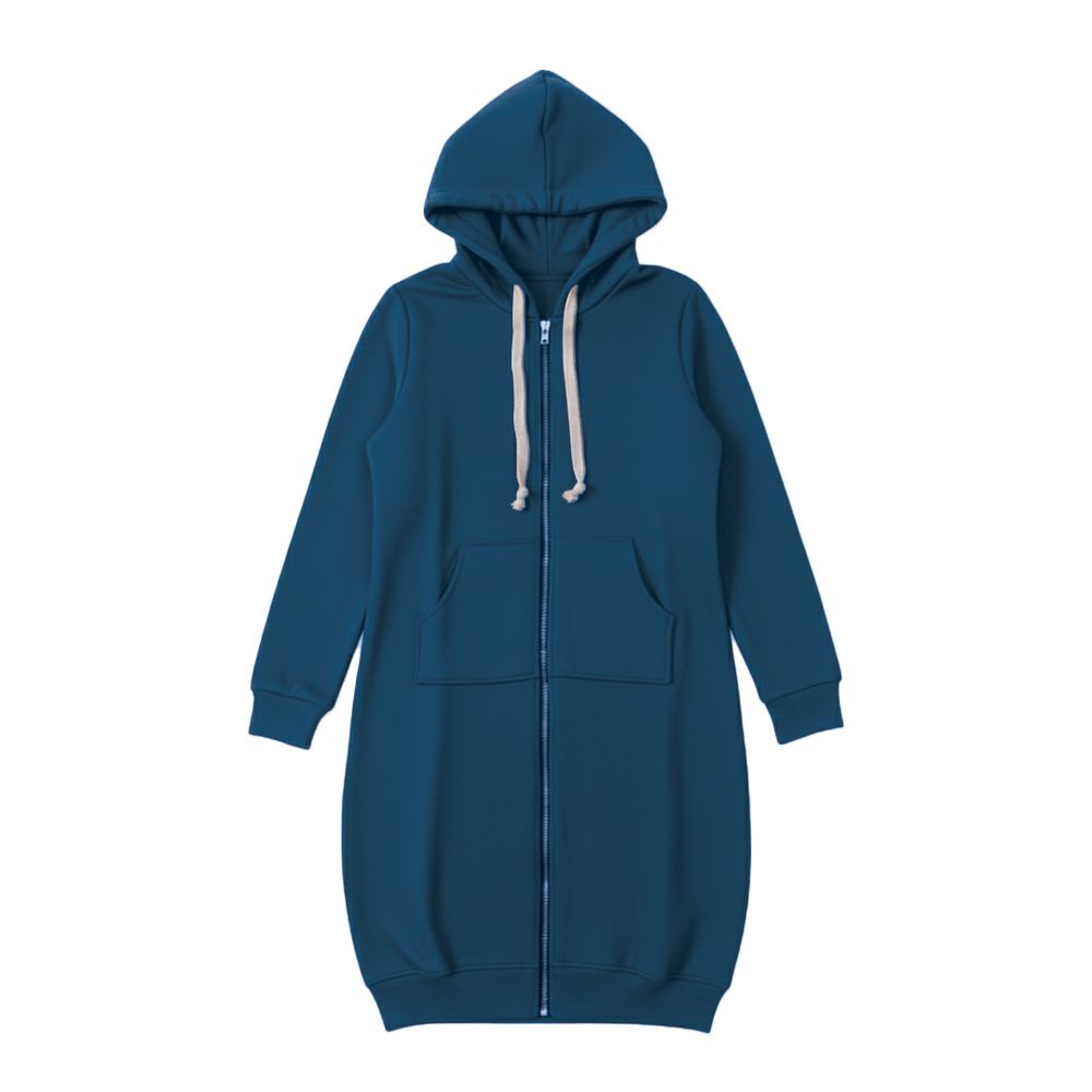 Caeana | Women's Hoodie Longline Knit Cozy Casual Outfit