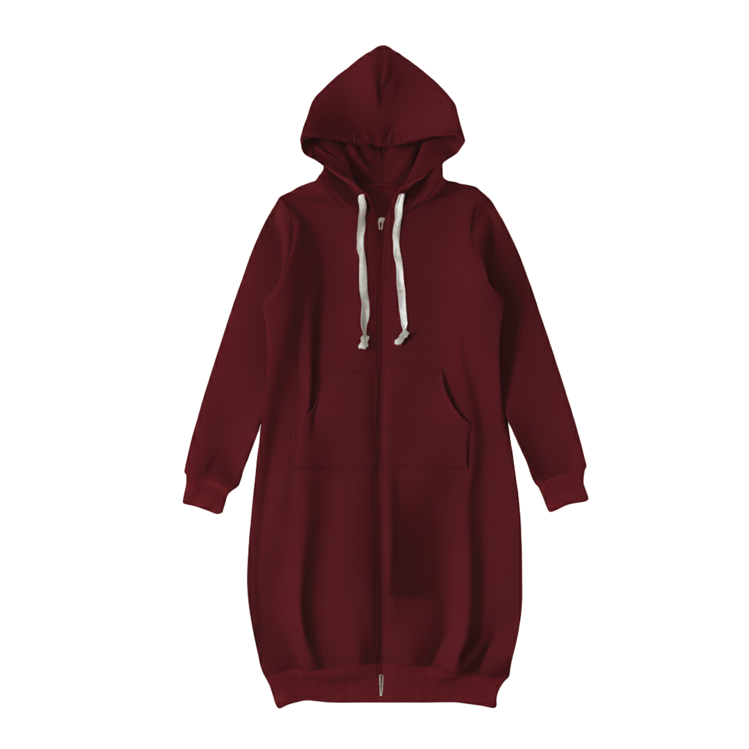 Caeana | Women's Hoodie Longline Knit Cozy Casual Outfit