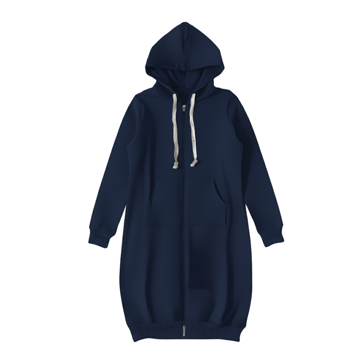 Caeana | Women's Hoodie Longline Knit Cozy Casual Outfit