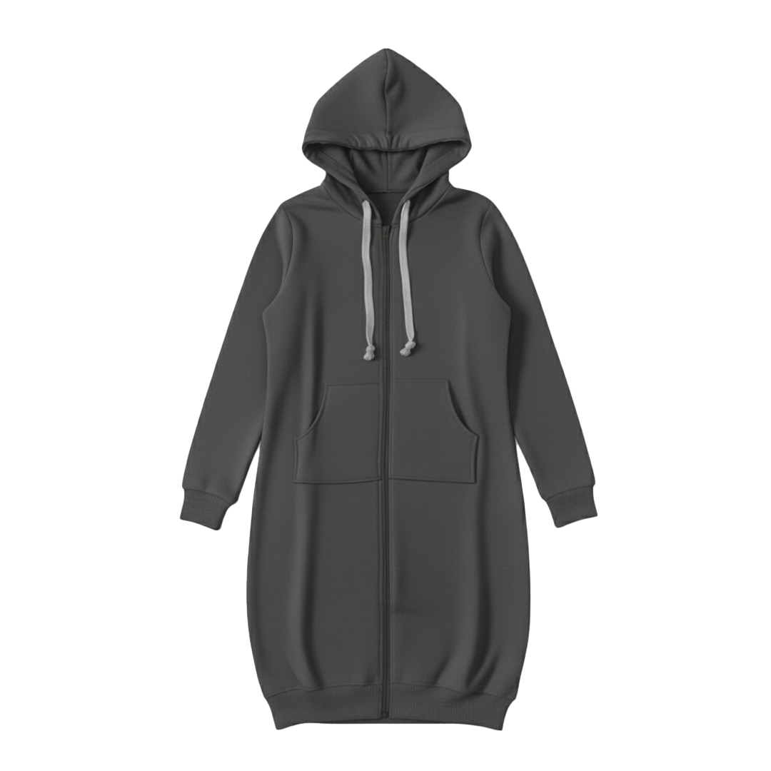 Caeana | Women's Hoodie Longline Knit Cozy Casual Outfit