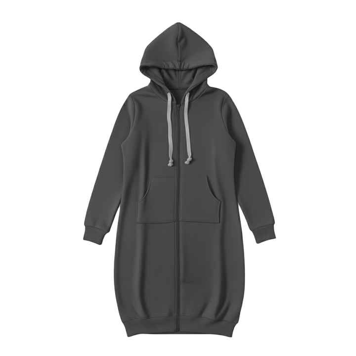 Caeana | Women's Hoodie Longline Knit Cozy Casual Outfit
