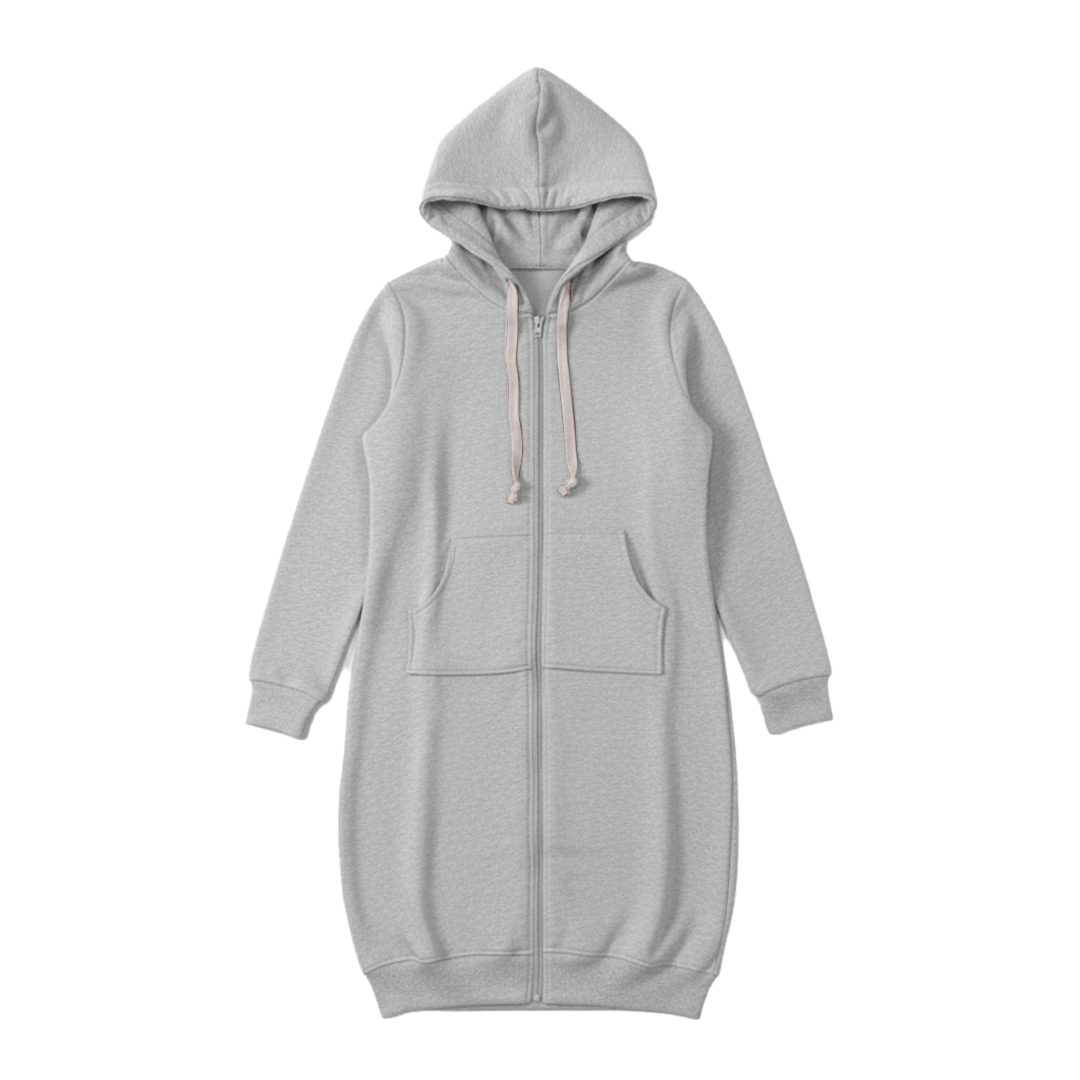 Caeana | Women's Hoodie Longline Knit Cozy Casual Outfit
