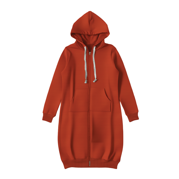 Caeana | Women's Hoodie Longline Knit Cozy Casual Outfit