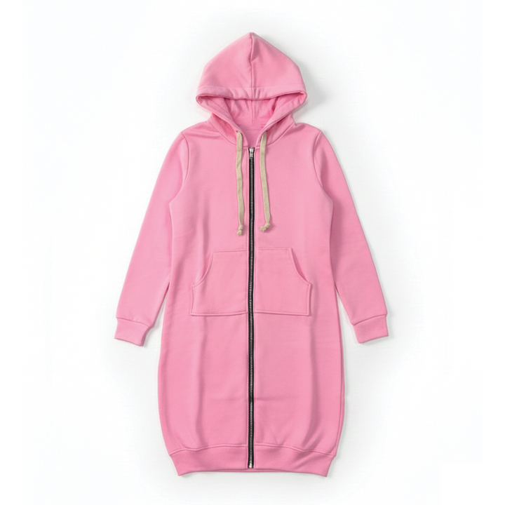 Caeana | Women's Hoodie Longline Knit Cozy Casual Outfit