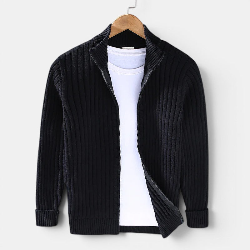 Ronan | Classic Full Zip Sweater