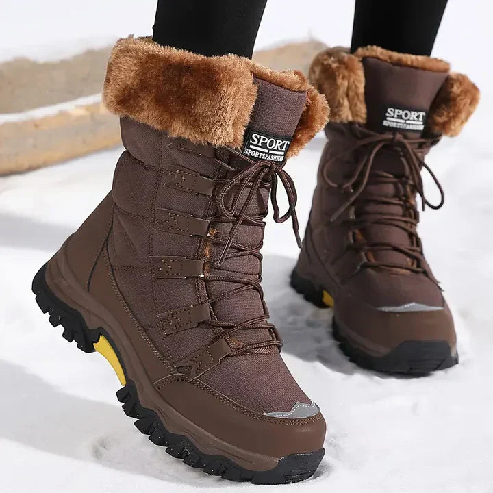 Ciraelle | Women's Waterproof Anti-Slip Boots — Brown