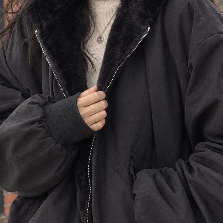 Cordiaria | Women's Oversized Bomber Jacket — 2