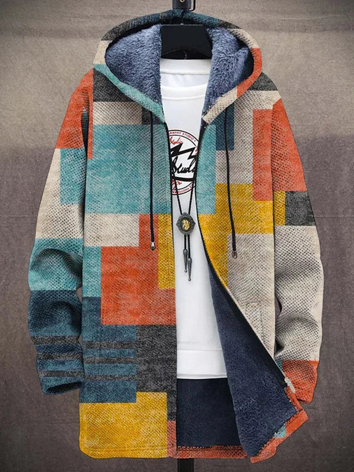 Dashiell | Men's Knit Cozy Stylish Printed Cardigan Sweaters — Multicolored 2