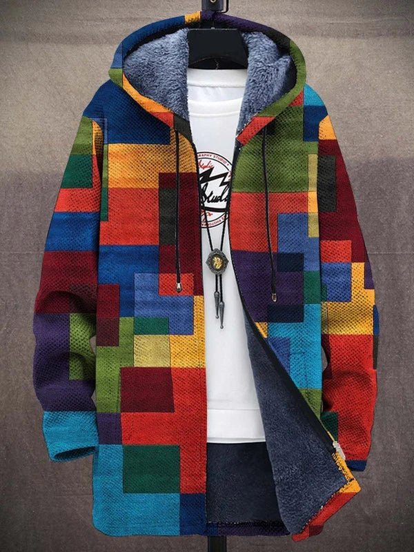 Dashiell | Men's Knit Cozy Stylish Printed Cardigan Sweaters — Multicolored 3