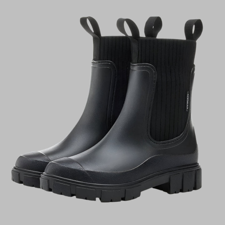 Doranavia | Women's Water-Resistant Chelsea Boots — Black