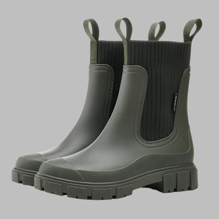 Doranavia | Women's Water-Resistant Chelsea Boots — Green