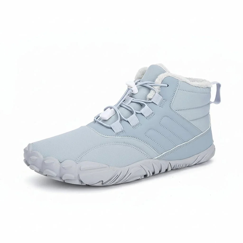Doranesse | Women's Lace-Up Hiker Snow Boots — Light Blue