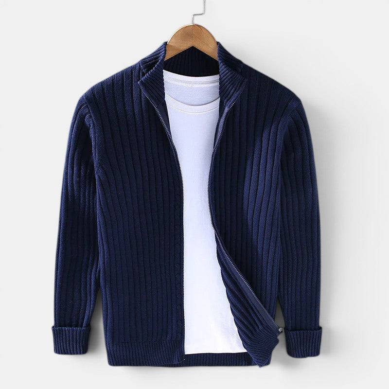 Ronan | Classic Full Zip Sweater