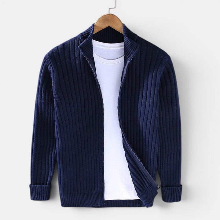 Ronan | Classic Full Zip Sweater