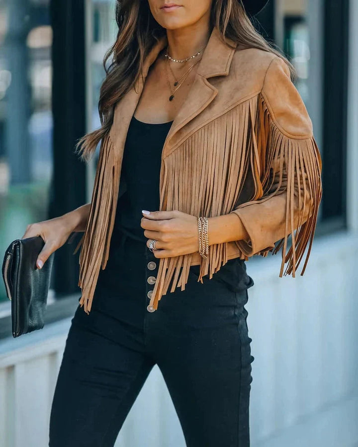 Elowiel | Women's Fringe Jacket — 2