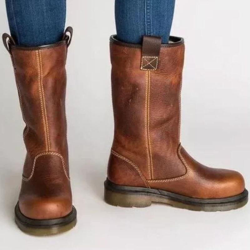 Elowura | Women's Shearling-Lined Boots — 2